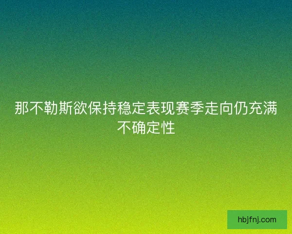 那不勒斯欲保持稳定表现赛季走向仍充满不确定性